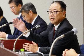 Sompo Japan Insurance Press Conference on Big Motor Fraud Case